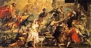 The Apotheosis of Henry IV and the Proclamation of the Regency of Marie de Medici on the 14th of May Peter Paul Rubens